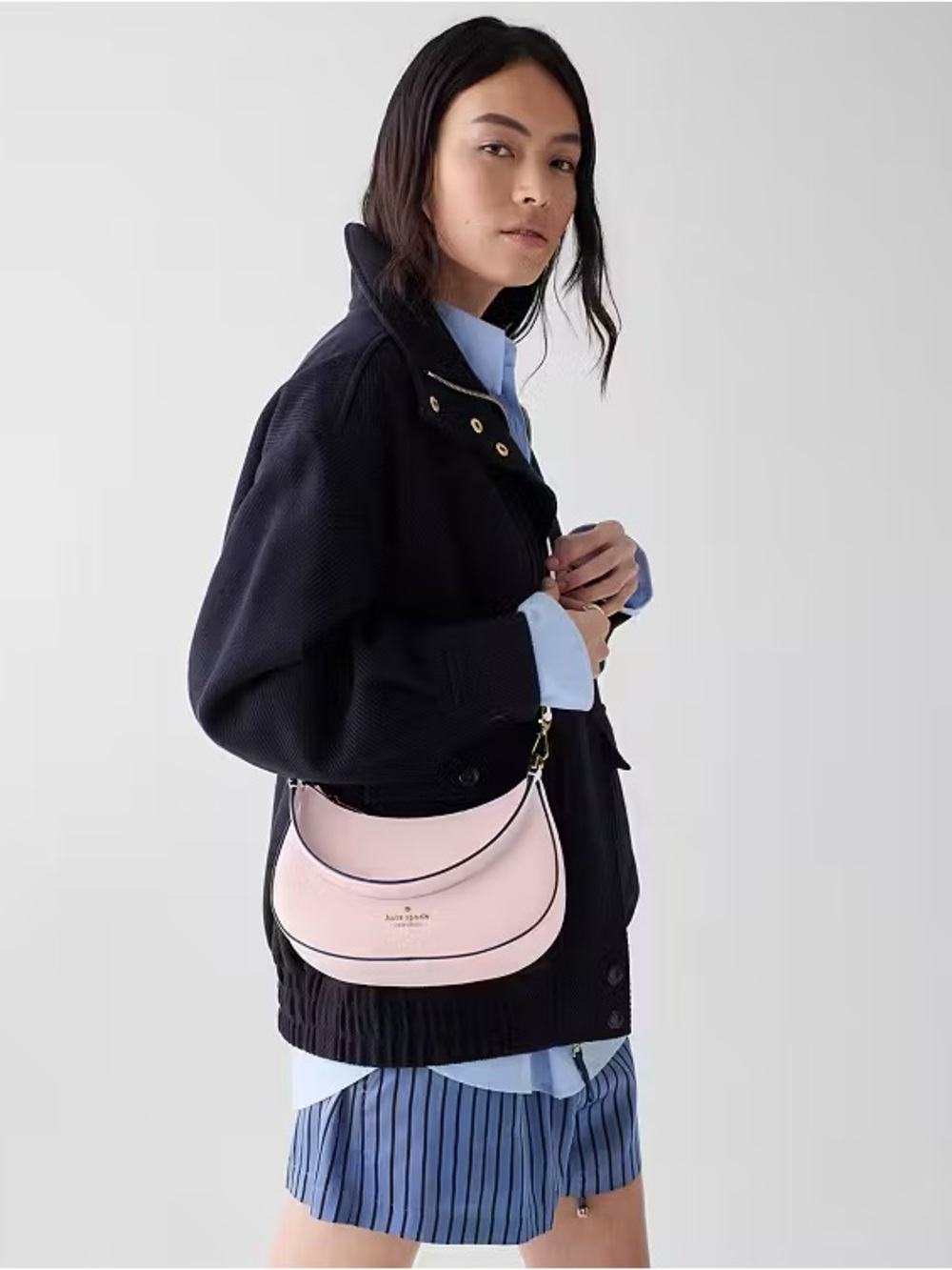 ♠️Kate Spade Paige Saffiano Leather Convertible Shoulder Bag, Pink NEW NWT - Picture 6 of 6